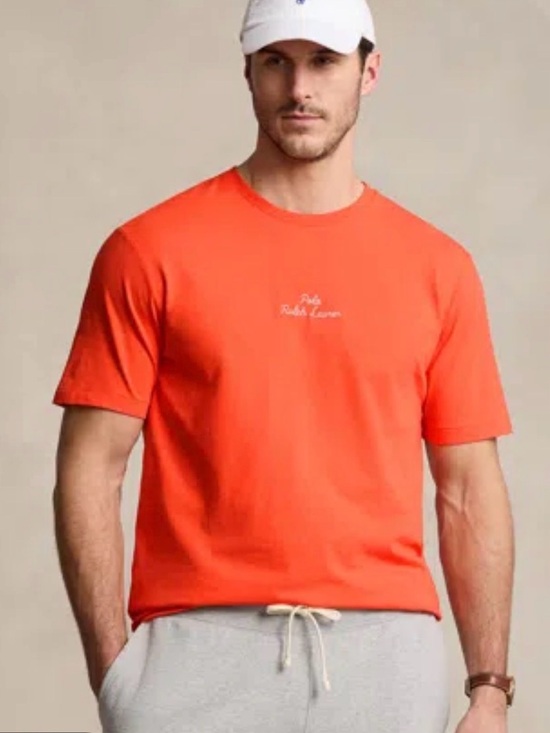 Ralph Lauren Other - Polo Ralph Lauren - Camiseta  Orange Short-Sleeve Crew T-Shirt. Sz L like new